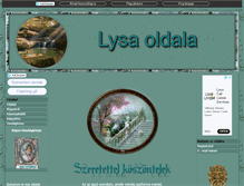 Tablet Screenshot of lysa.qwqw.hu